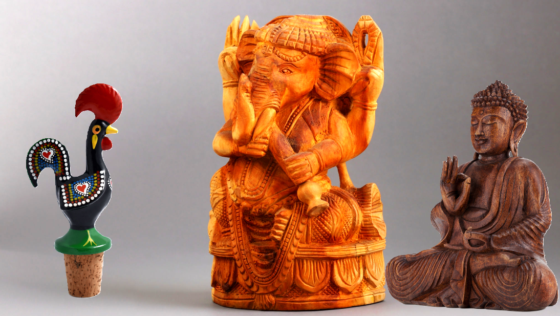 Wooden Statue - NoveltiesMart.com Wholesale