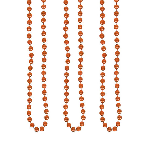 Bead Round 7mm 33" Orange (144 PACK)