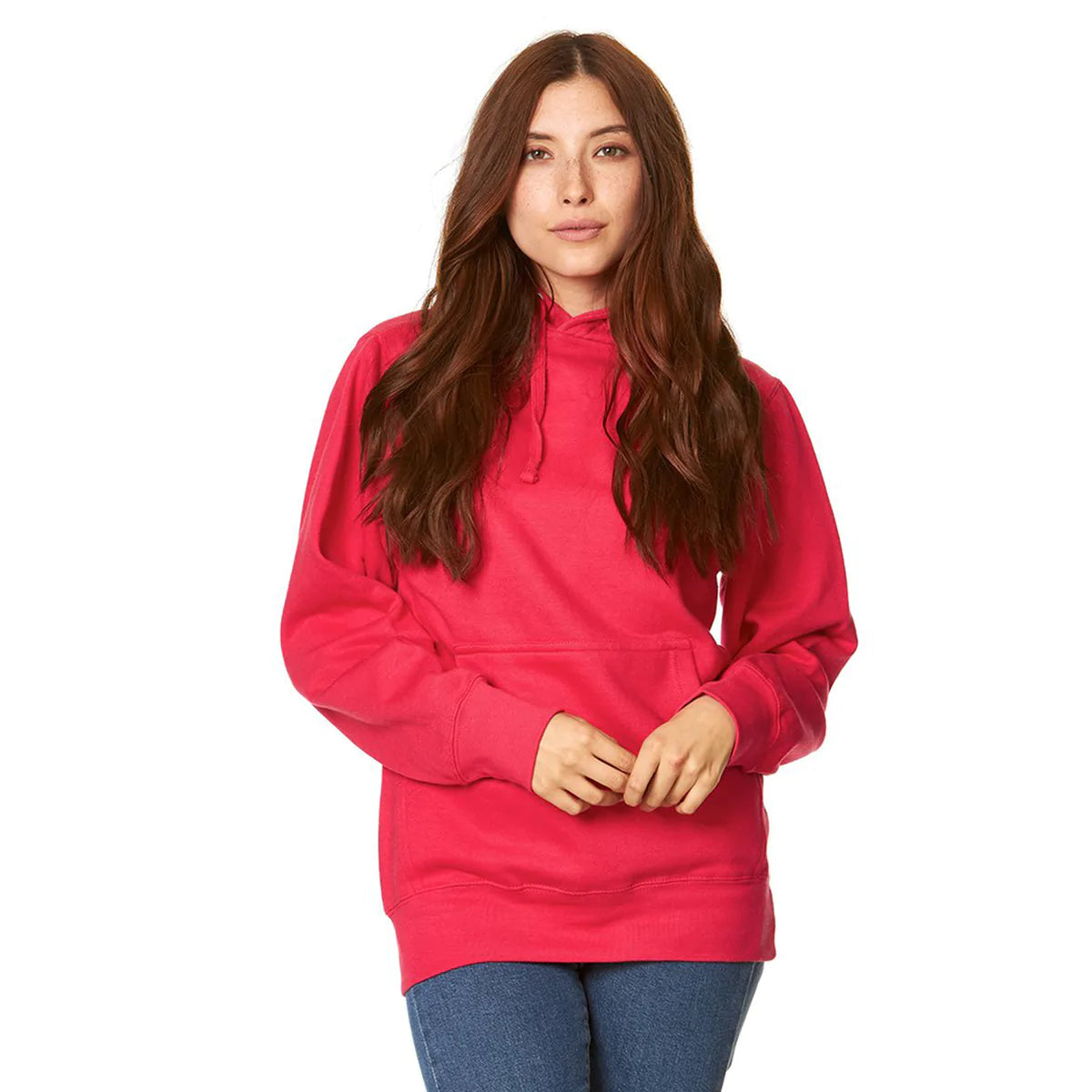 "Adult Fleece Hoodie, EverSoft & Comfortable - Unisex Hoodie with Kangaroo Pocket"