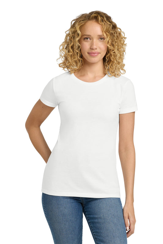 Next Level Apparel Women’s CVC Tee - Fitted, Soft CVC Blend