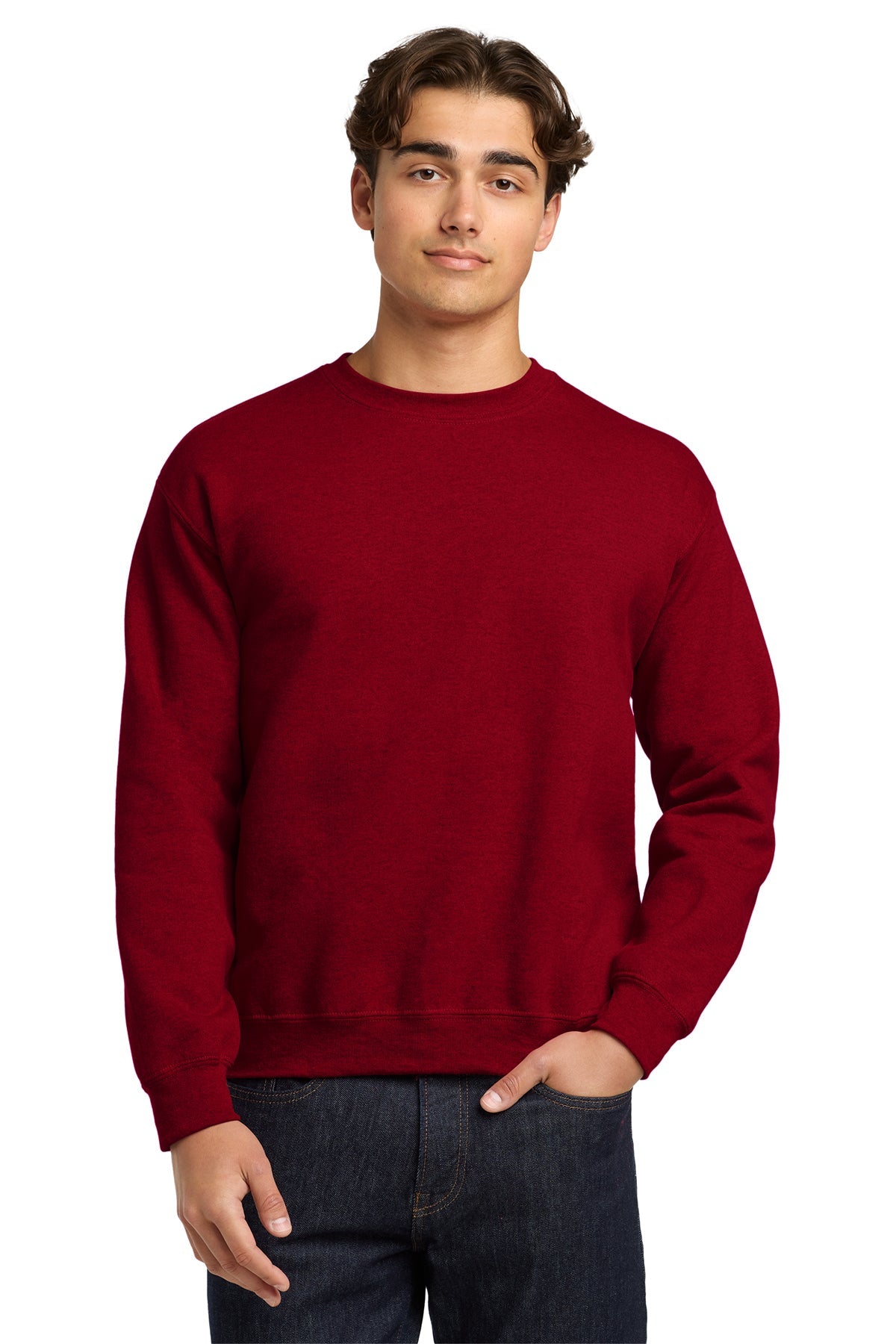 Gildan Heavy Blend Crewneck Sweatshirt – Comfort and Durability.