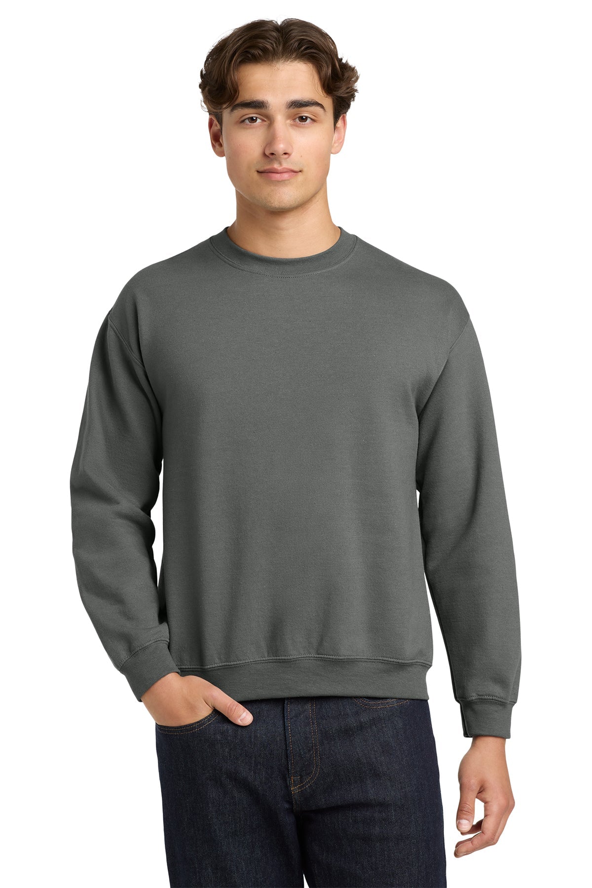 Gildan Heavy Blend Crewneck Sweatshirt – Comfort and Durability.