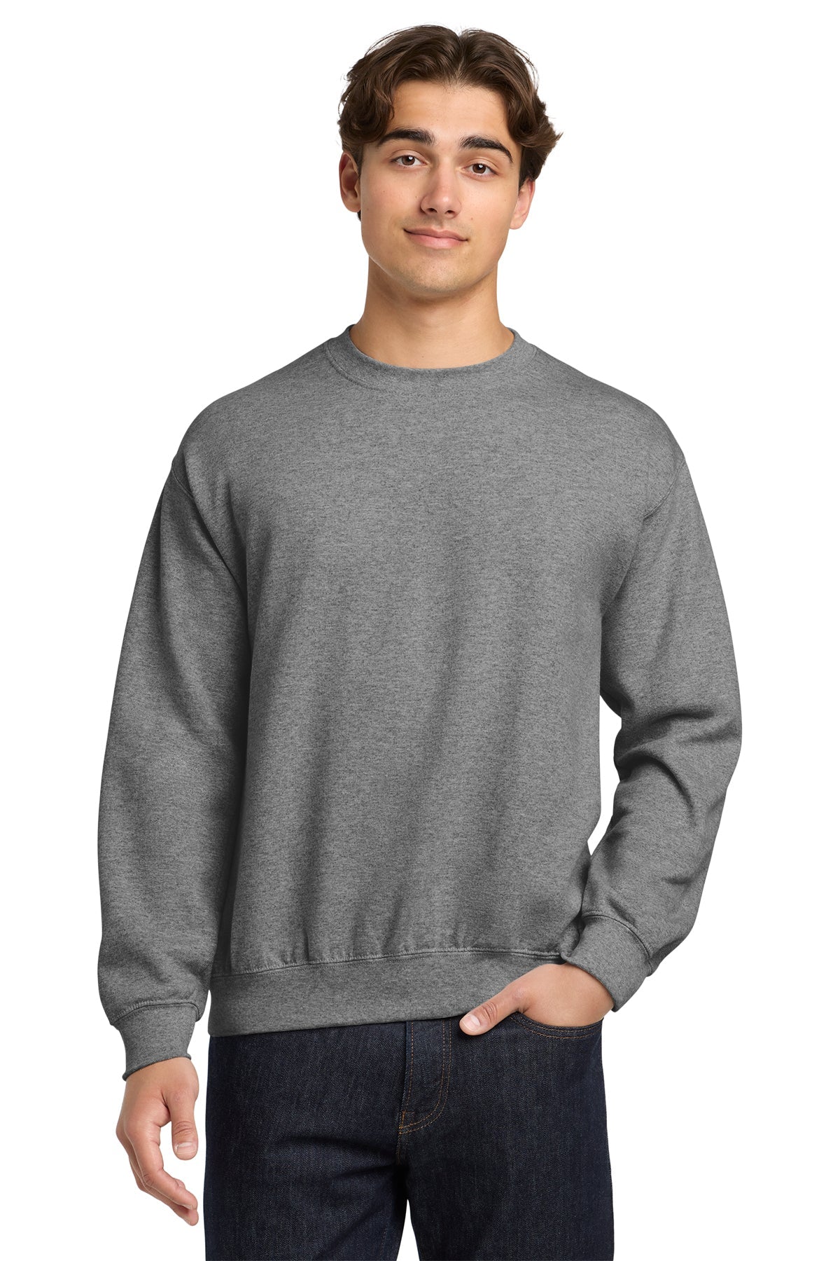 Gildan Heavy Blend Crewneck Sweatshirt – Comfort and Durability.