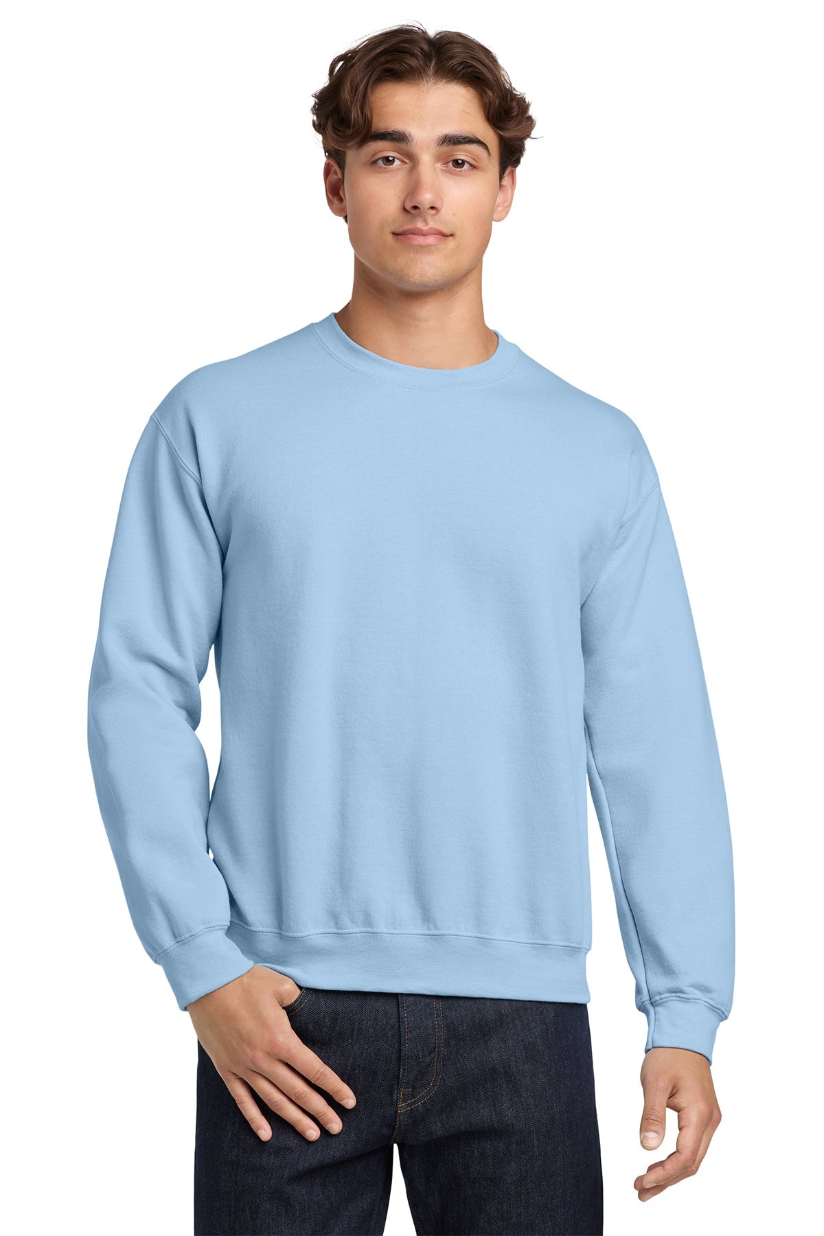 Gildan Heavy Blend Crewneck Sweatshirt –Comfort and Durability-Noveltiesmart.com