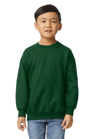 Gildan Youth Heavy Blend Crewneck Sweatshirt – Durable & Comfortable.