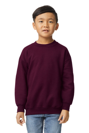 Gildan Youth Heavy Blend Crewneck Sweatshirt – Durable & Comfortable.