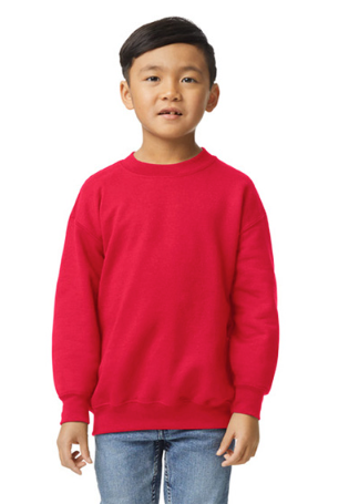 Gildan Youth Heavy Blend Crewneck Sweatshirt – Durable & Comfortable.