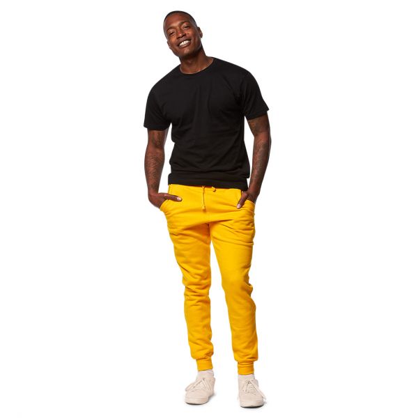 "Adult Fashion Fleece Joggers - Unisex Drop Crotch Tapered Joggers with Ribbed Waistband & Cuffs"