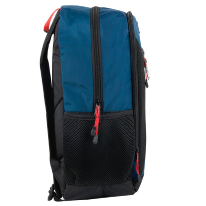 Carabiner Clip Backpack w Laptop Sleeve Navy