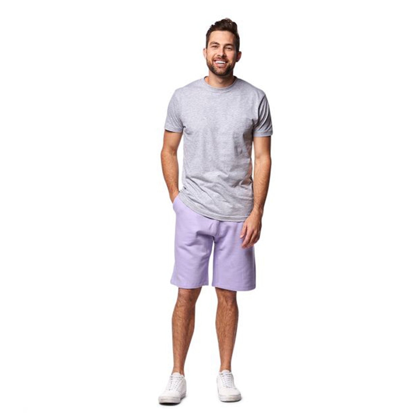 "SmartBlanks Premium Midweight Fleece Shorts - Comfortable & Stylish with Elastic Waistband"