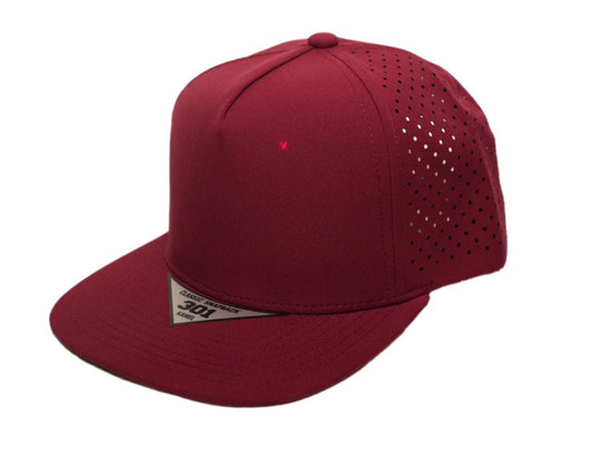 Kamel 301 Hydro 5 Panel Performance Flat Bill Hat