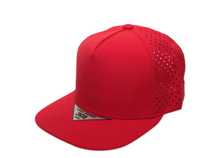 Kamel 301 Hydro 5 Panel Performance Flat Bill Hat