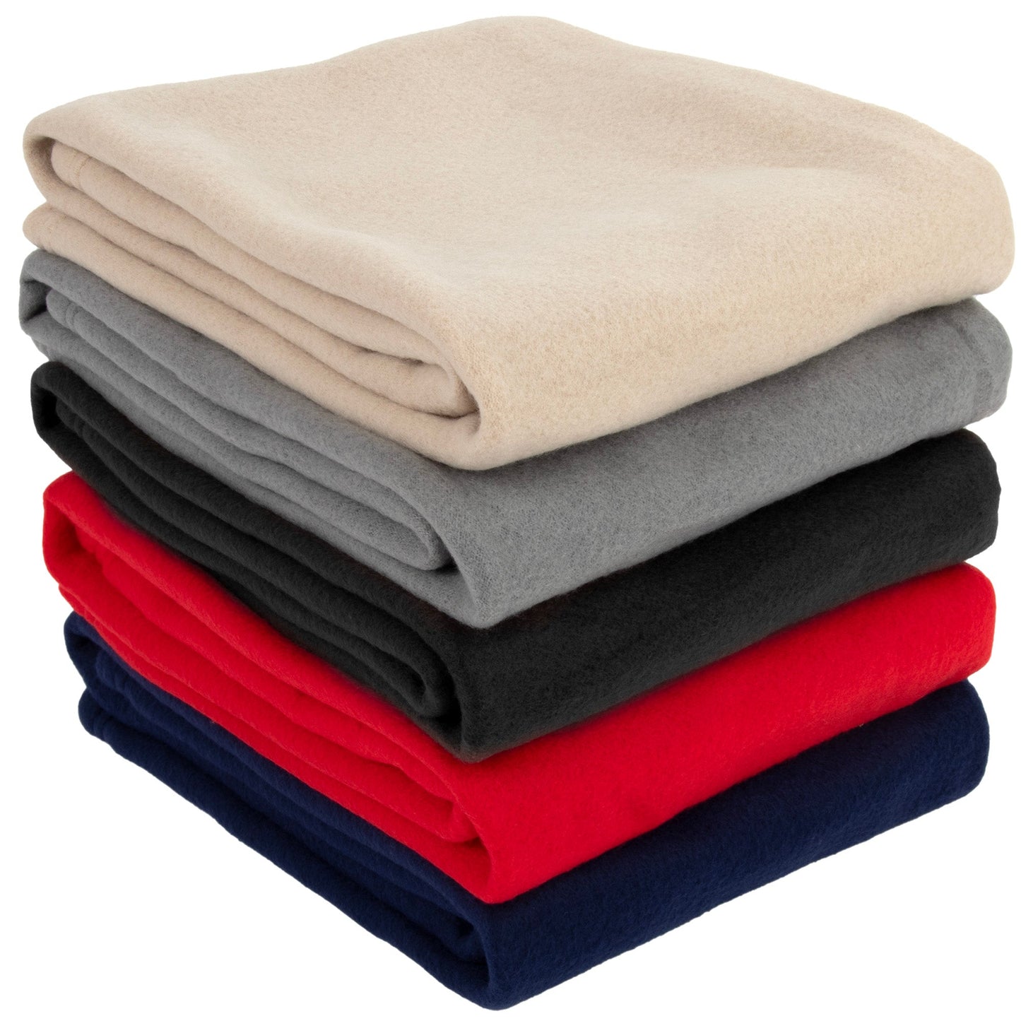 Fleece Kids Blanket 30" x 40" - 5 Assorted Colors Wholesale