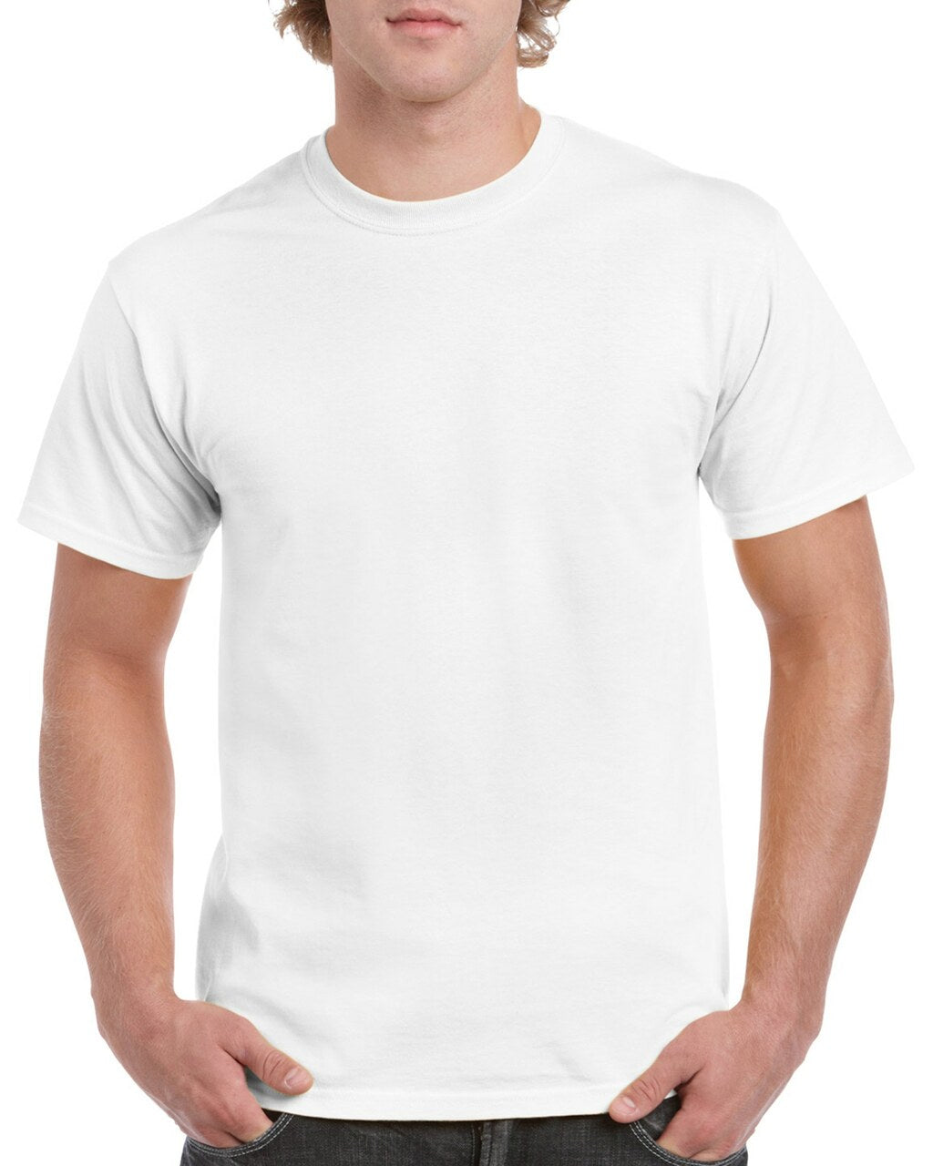 Gildan Heavy Cotton G5000 Adult T-Shirts - 100% Pure Cotton, Comfortable & Durable.