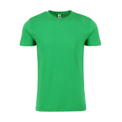 "Adult Short Sleeve Soft-Style T-Shirt – 100% Ring-Spun Cotton, Retail Fit, Tear Away Label"