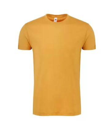 "Adult Short Sleeve Soft-Style T-Shirt – 100% Ring-Spun Cotton, Retail Fit, Tear Away Label"