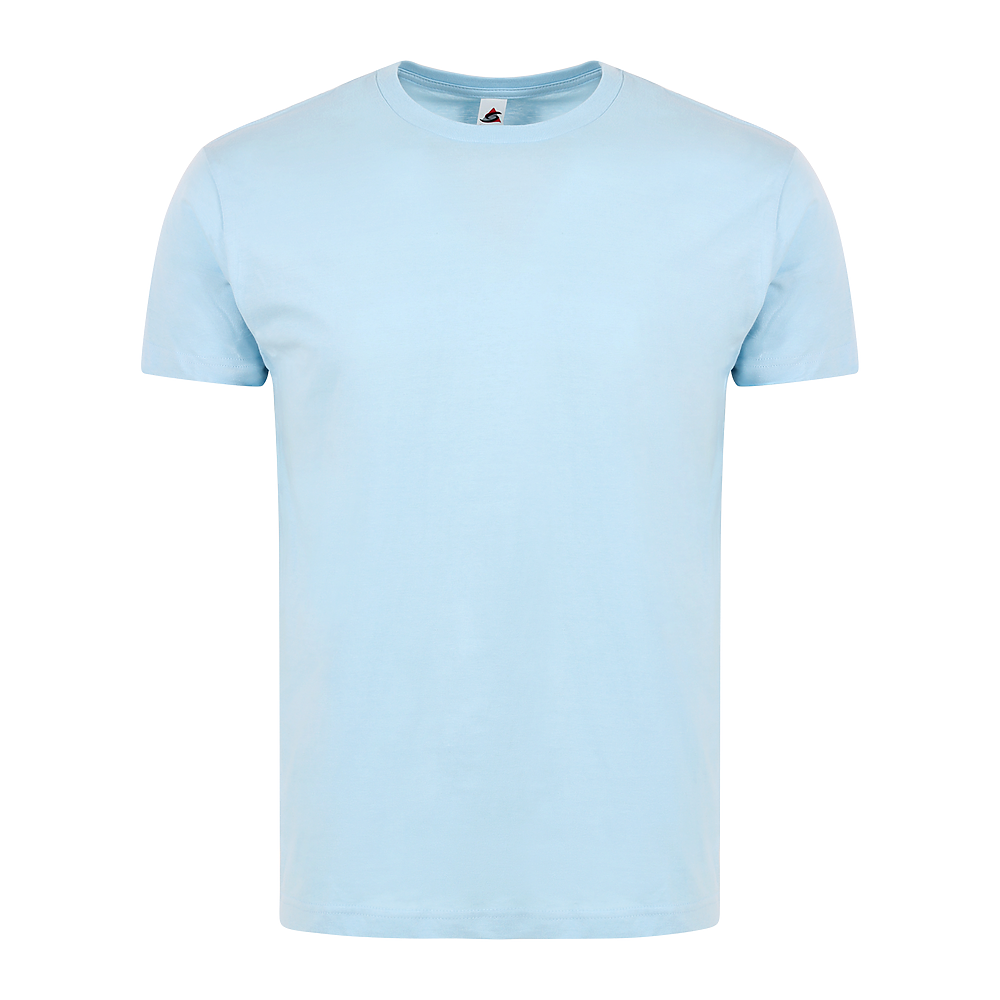 "Adult Short Sleeve Soft-Style T-Shirt – 100% Ring-Spun Cotton, Retail Fit, Tear Away Label"