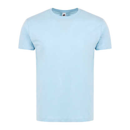 "Adult Short Sleeve Soft-Style T-Shirt – 100% Ring-Spun Cotton, Retail Fit, Tear Away Label"