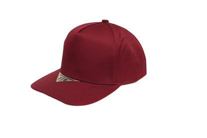 519 Blank Plain Cotton Twill Five Panel Pro Style Cap