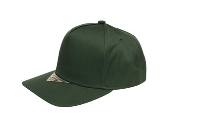 519 Blank Plain Cotton Twill Five Panel Pro Style Cap