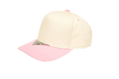 519 Blank Plain Cotton Twill Five Panel Pro Style Cap