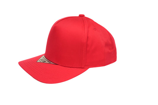 519 Blank Plain Cotton Twill Five Panel Pro Style Cap