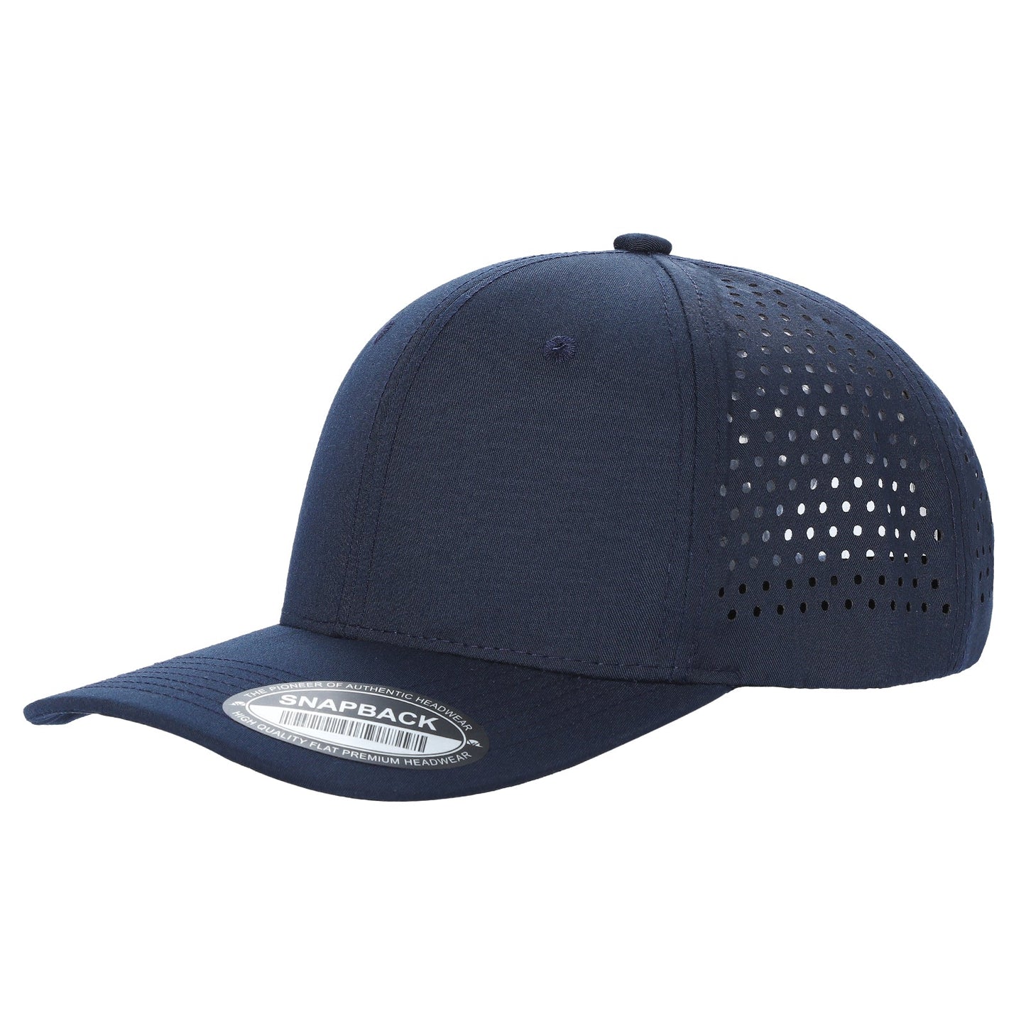 Kamel 804 5 Panel High Crown Slight Curve Trucker Snapback Cap