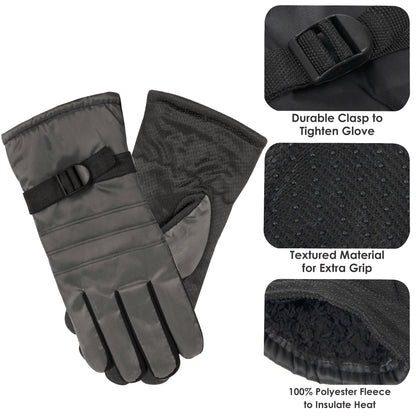 Adult Insulated Winter Gloves Assorted Wholesale