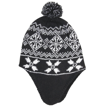 Adult Toboggan Winter Hat with Ear Flaps NoveltiesMart Wholesale