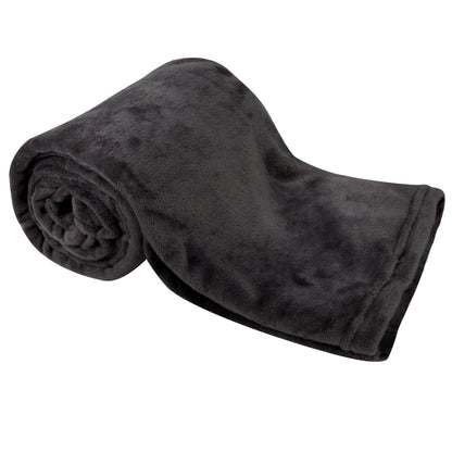 Teddy Fleece Throw Blankets 50" x 60" Wholesale