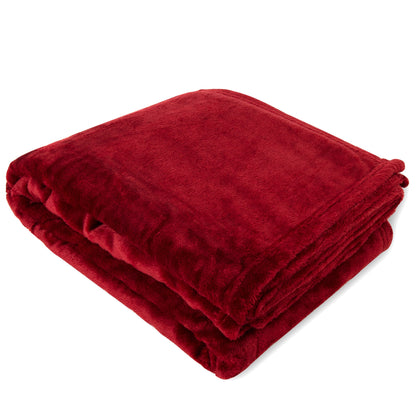 Teddy Fleece Throw Blankets 50" x 60" Wholesale