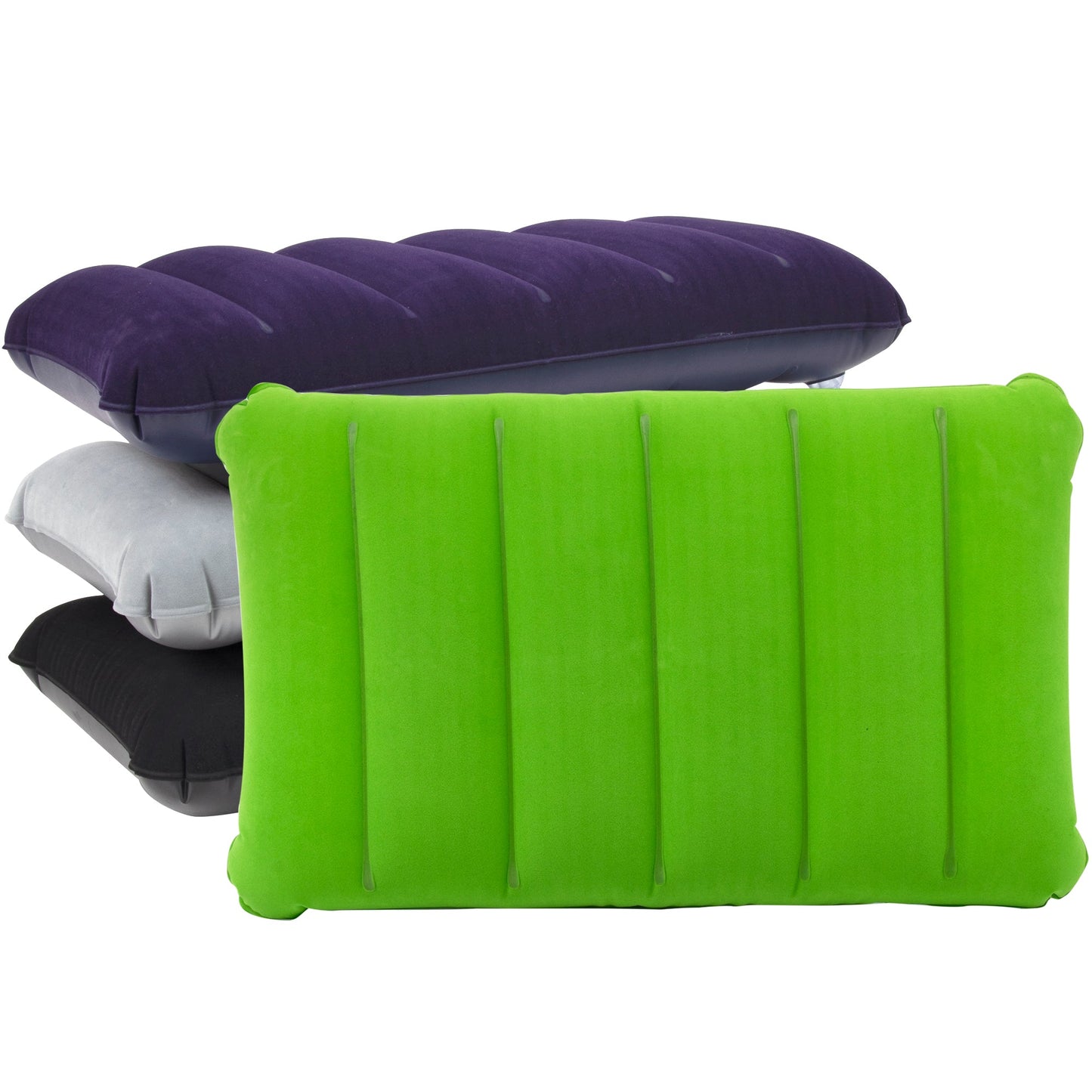 Wholesale Blow-Up Inflatable Pillow - Assorted Colors