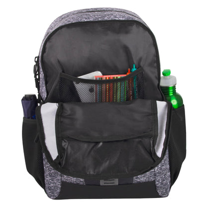 Mountain Edge Heather Bungee Cord Backpack w Padded Laptop Wholesale