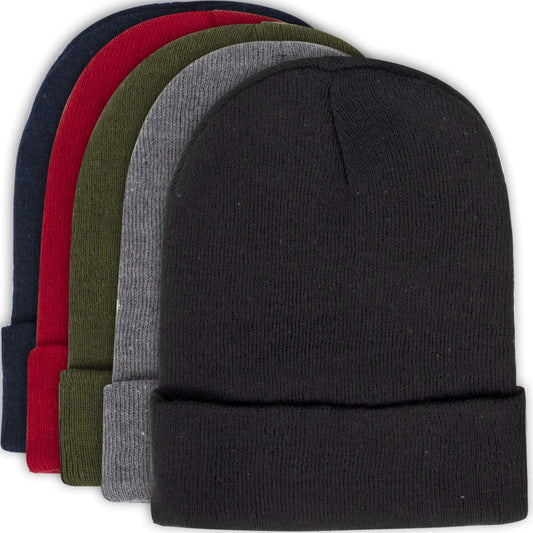 Adult Knit Hat Beanie Assorted Wholesale