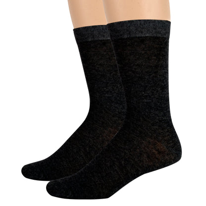 Women's Solid Crew Socks Wholesale