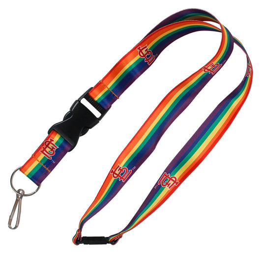 St. Louis Cardinals Lanyard - Rainbow