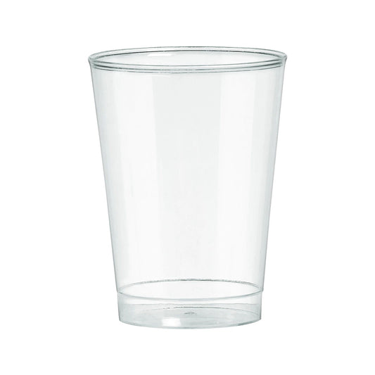 Clear Plastic Cups 10 oz. (20 PACK)