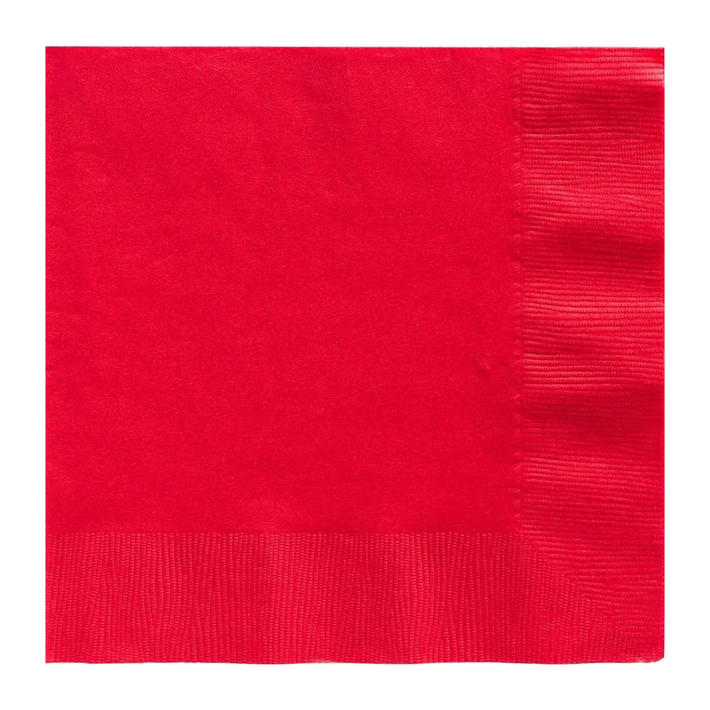 Dinner Napkins - Red (40 PACK)