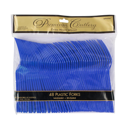 Plastic Forks - Blue (48 PACK)