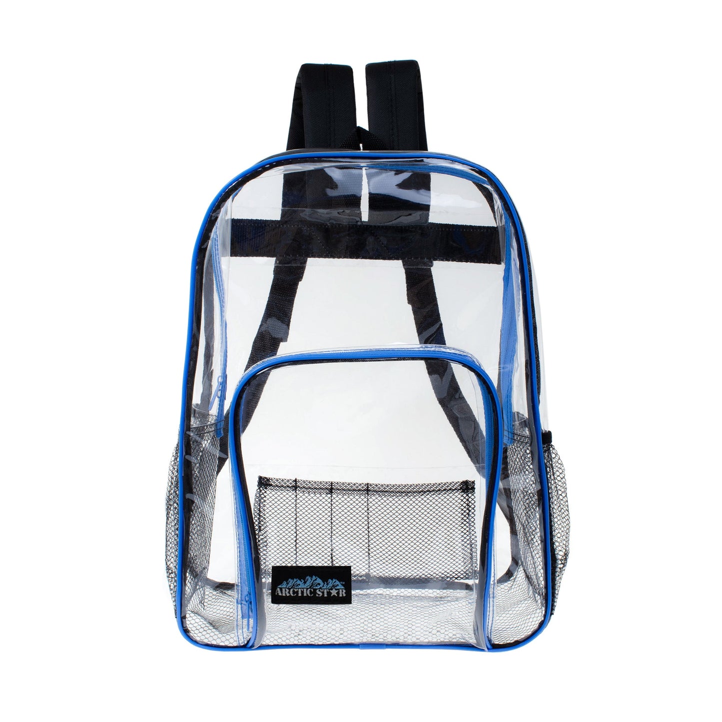 Clear Mini Backpacks - 5 Assorted Colors- Wholesale Case of 24 Bookbags