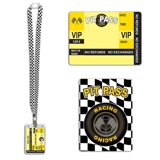 Racing Pit Pass Lanyard