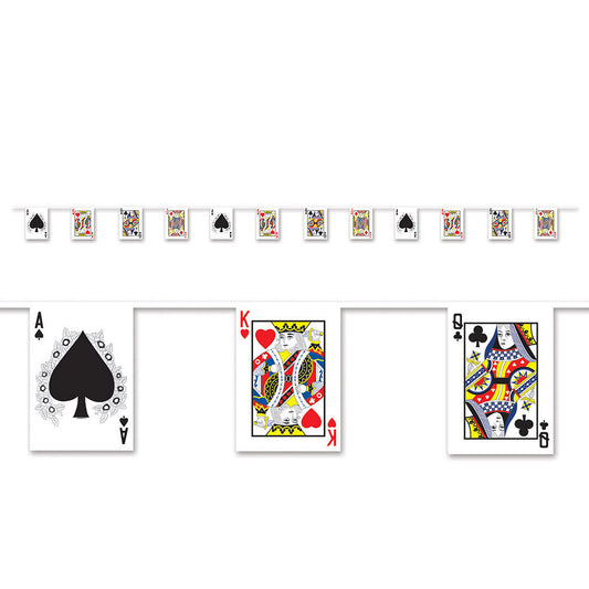 Banner - Playing Cards 12'