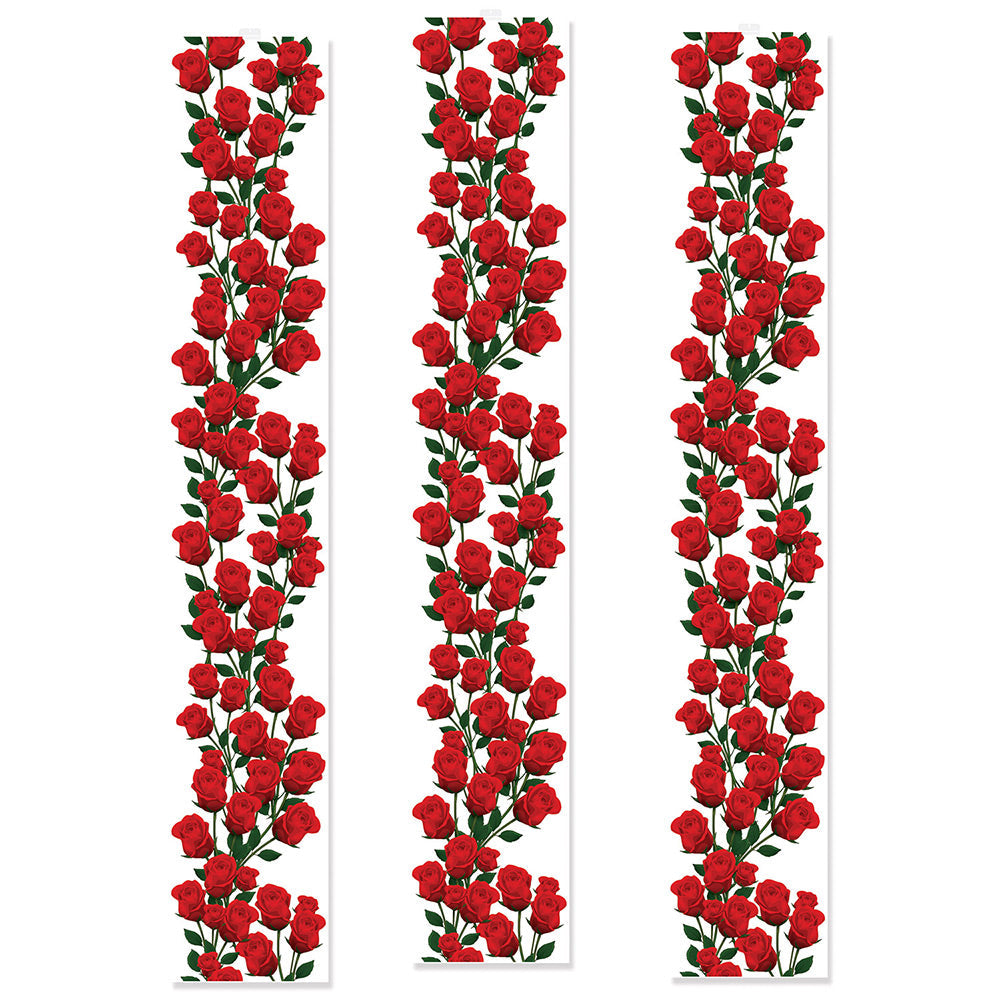 Rose Party Panels 6' (3 PACK)