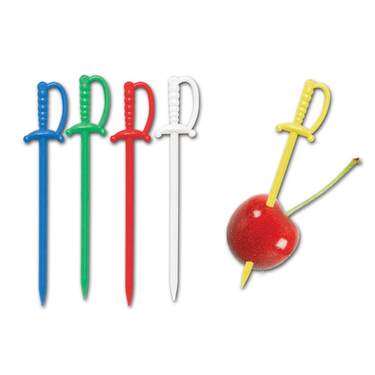 Pirate Sword Picks 3" (50 PACK)