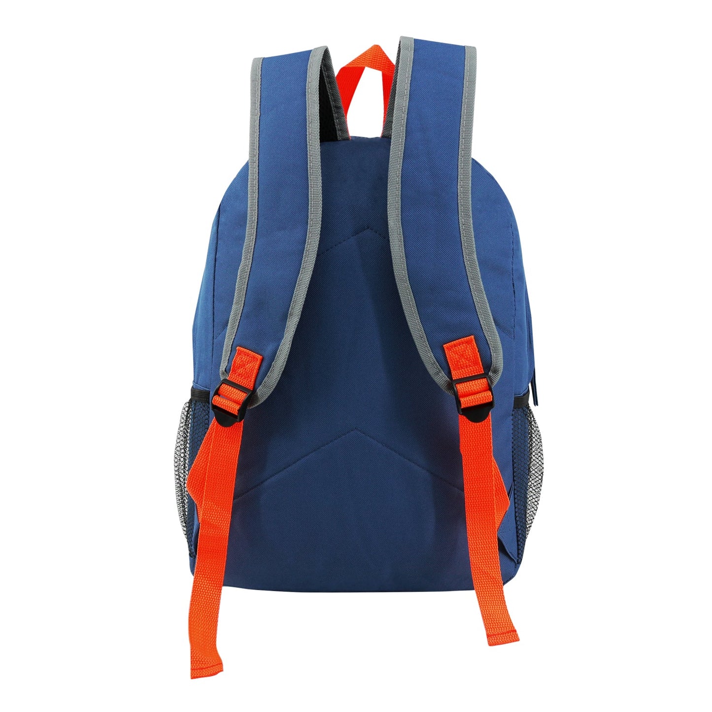 12 Wholesale 17" Bungee Backpacks in 4 Colors and 12 Bulk School Supply Kits of Your Choice