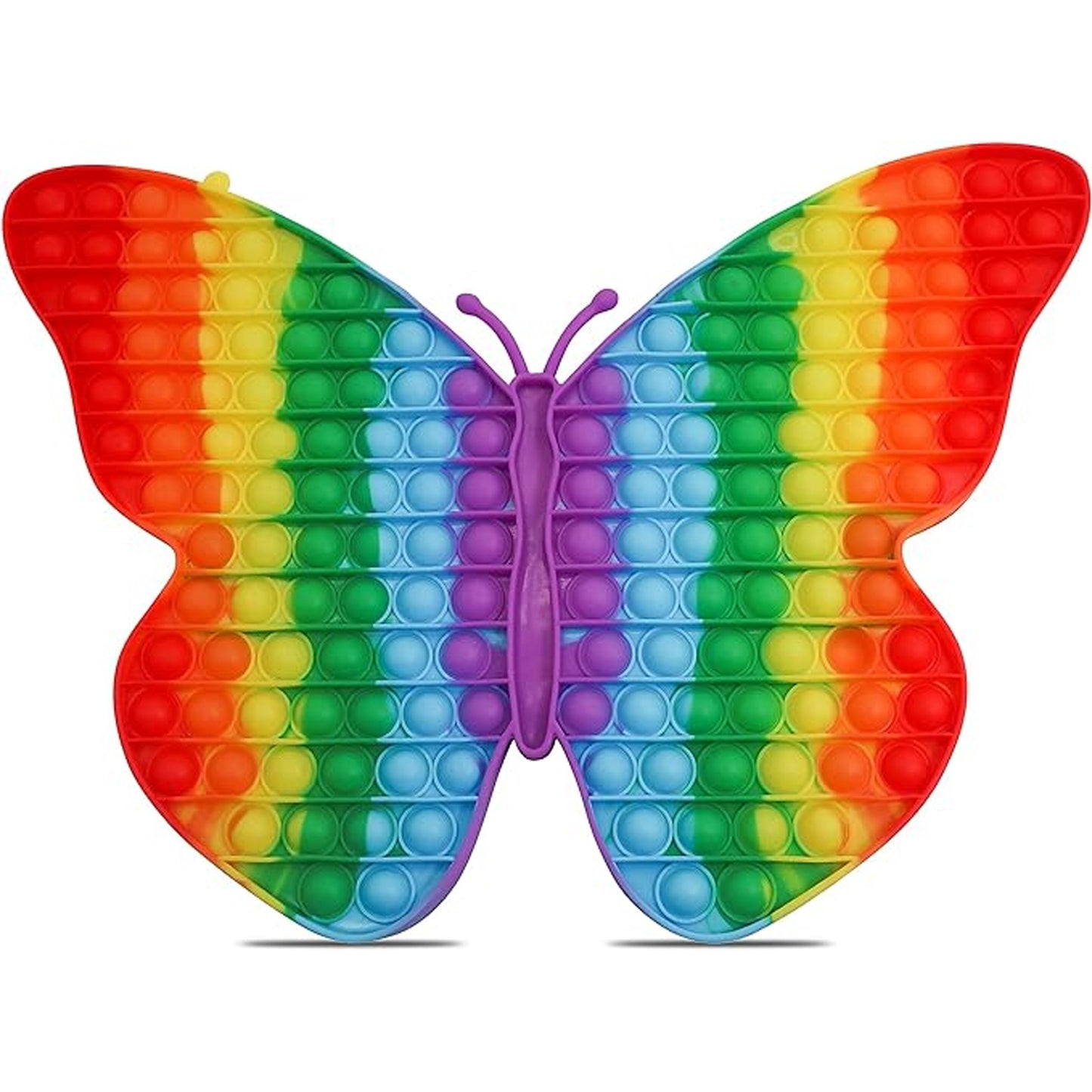 Glow in the Dark Butterfly Bubble Pop It Silicone Stress Reliever Toy - NoveltiesMart.com Wholesale