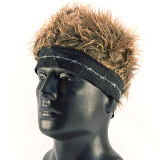 Billy Bob Bandana Brown Hair Wig Bulk - NoveltiesMart.com Wholesale