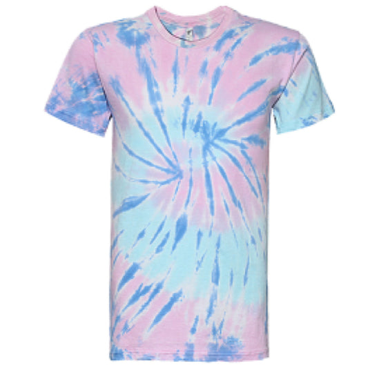 Tie-Dye Bubble Gum Short Sleeve T-Shirt - Vibrant & Comfortable Style-Noveltiesmart.com