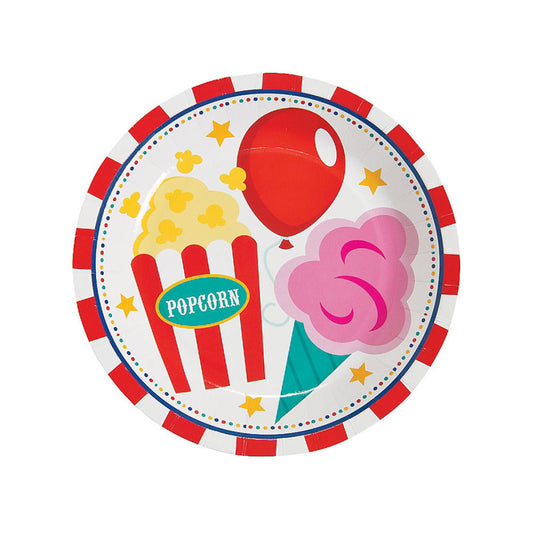 NoveltiesMart Wholesale Paper Dessert Plates 7" (8 PACK)