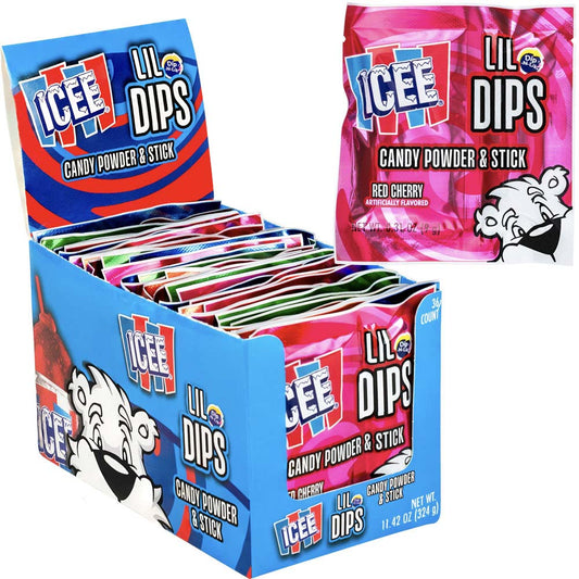 ICEE?? Lil Dips Candy Powder & Stick 36 Count